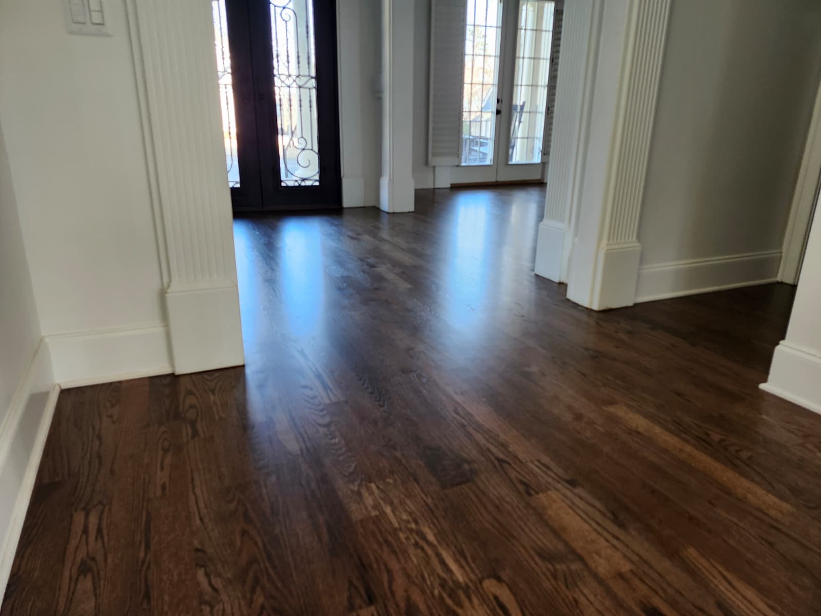 Stunning hardwood floors