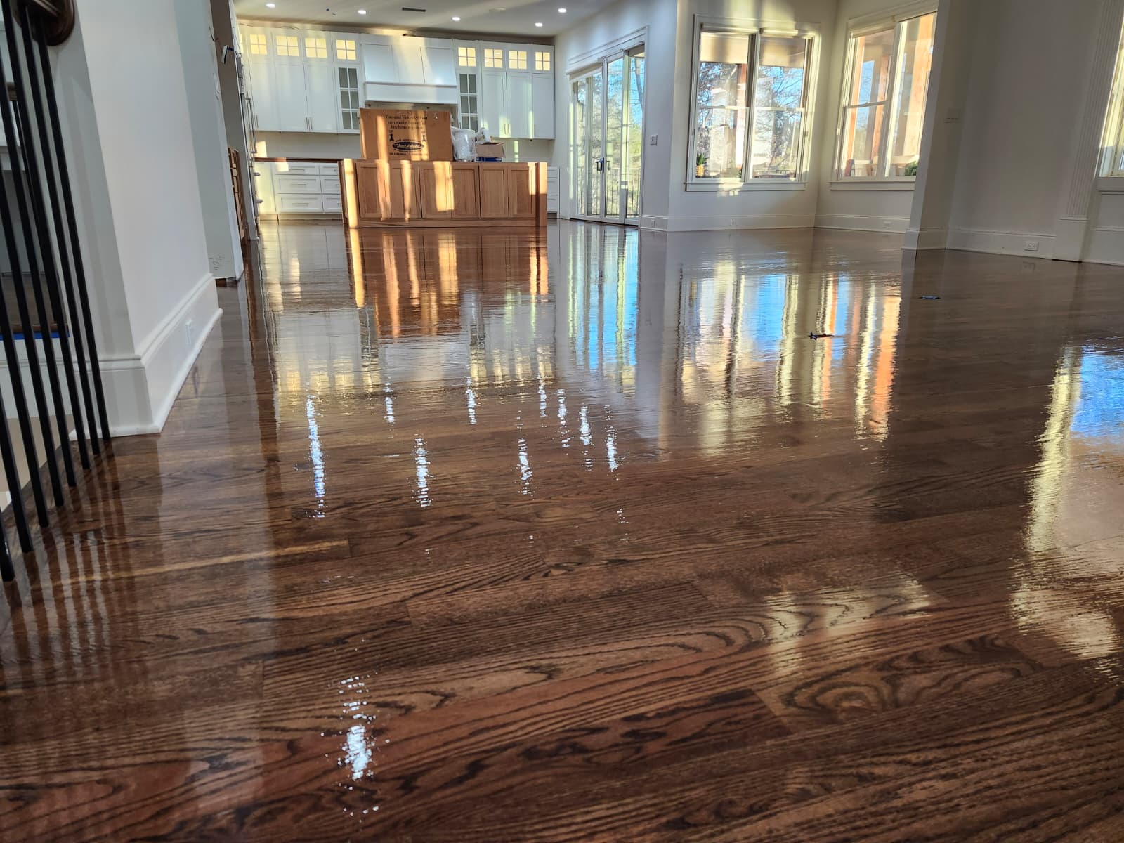 Beautiful hardwood floors